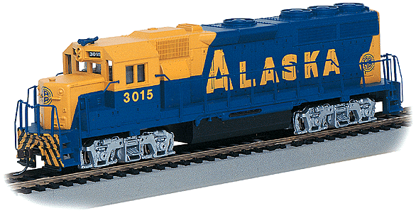 EMD GP40 - DCC -- Alaska Railroad #3015