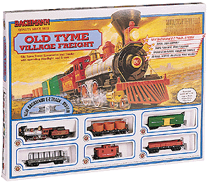 Old Tyme Village Freight Train Set