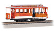 Cable Car with Grip Man - Standard DC -- 25 (red, gray)