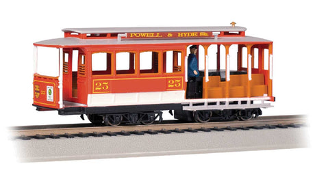 Cable Car with Grip Man - Standard DC -- 25 (red, gray)