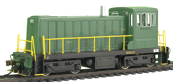 GE 70-Tonner - DCC -- Painted, Unlettered (green)
