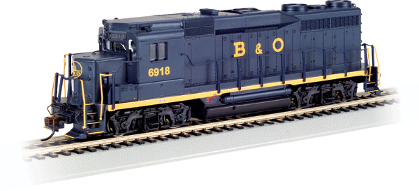 EMD GP30 w/DCC -- Baltimore & Ohio #6918 (Capitol Dome)