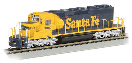 EMD SD40-2 - DCC -- Santa Fe #5020 (Warbonnet; Blue, yellow)-2