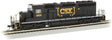 EMD SD40-2 - DCC -- CSX Transportation #8905 (Ex-NS; black, yellow; Boxcar Logo)
