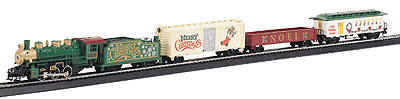 White Christmas Express Train Set