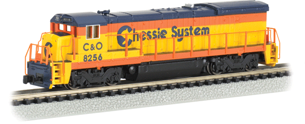 GE B23/B30-7 - Standard DC -- Chessie System #8256
