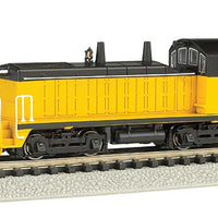 EMD NW2 w/DCC -- Painted, Unlettered (yellow, black)