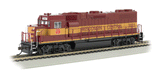 EMD GP38-2 - Standard DC -- Wisconsin Central #2001 (maroon, yellow)-1