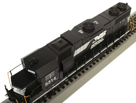 EMD GP38-2 - Standard DC -- Norfolk Southern 5314 (black, white, Horse Head Logo)-4