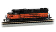 EMD GP38-2 No Dynamic Brakes - Standard DC -- Milwaukee Road #355 (orange, black)