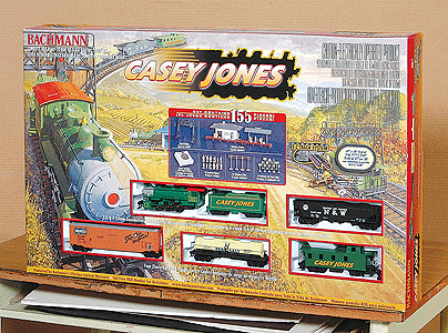 Train Sets w/E-Z Track System -- Casey Jones 160-Piece Set