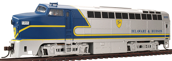 Baldwin RF16A Shark w/DCC -- Delaware & Hudson #1205