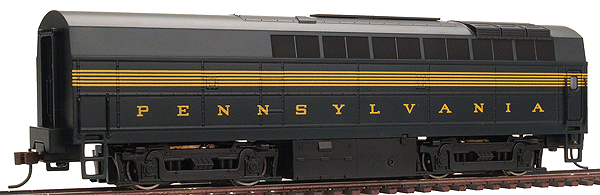 Baldwin RF16 B Unit Shark w/DCC -- Pennsylvania (Brunswick Green, Five-Stripe)