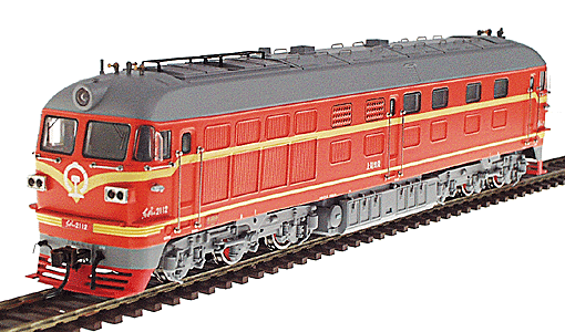 Spectrum Diesel DF4B Powered - China National Railways -- #2112 (orange)