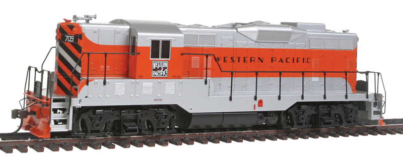 EMD GP7 w/DCC -- Western Pacific #709-1