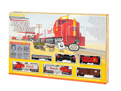 Train Sets w/E-Z Track System -- Silver Streak
