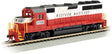 EMD GP40 - Standard DC -- Western Maryland 3795 (white, red, black)