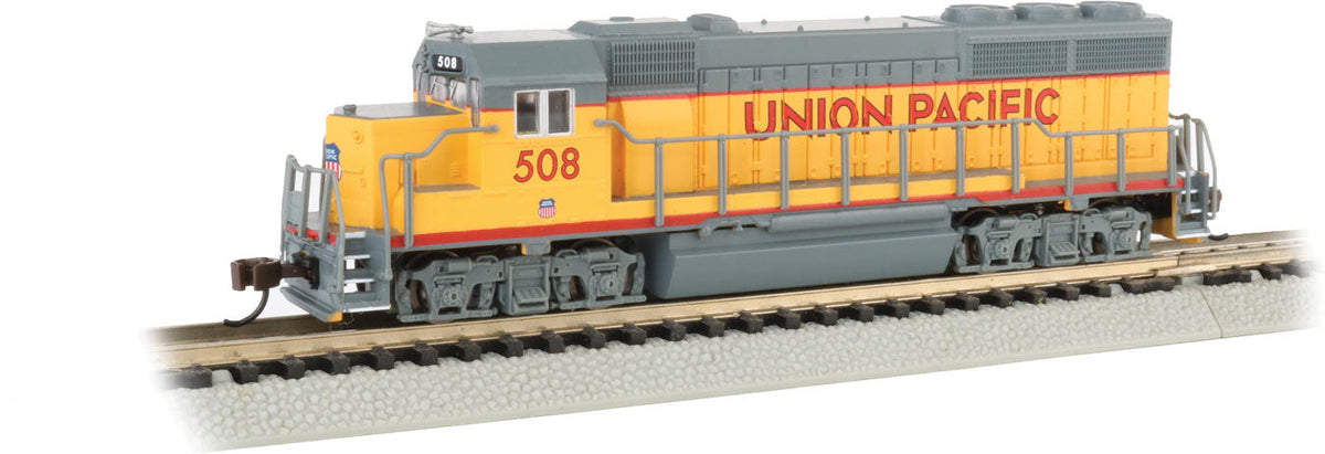 EMD GP40 No Dynamic Brakes - Standard DC -- Union Pacific #508 (Armour Yellow, gray)