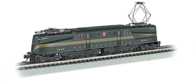 GG1 Electric - Standard DC -- Pennsylvania Railroad #4842 (Brunswick Green, yellow, 5-Stripe)