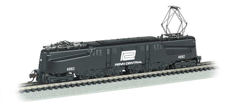 GG1 Electric - Standard DC -- Penn Central #4882 (black, Large Logo)