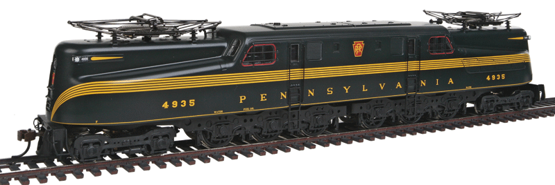 GG1 Electric w/Sound & DCC -- Pennsylvania Railroad #4935 (Black Jack, Brunswick Green, 5-Stripe)-1