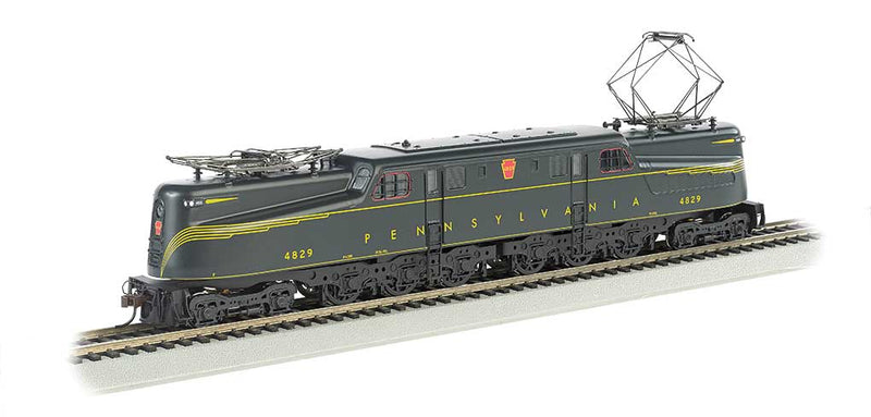 GG1 Electric w/Sound & DCC -- Pennsylvania Railroad #4829 (Brunswick Green, yellow, Feathered Stripes)