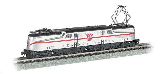GG1 Electric w/Sound & DCC -- Pennsylvania Railroad #4872 (Congressional, silver, red, black)