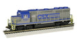 EMD GP40 - Sound and DCC - Sound Value -- CSX 6382 (Early Scheme, gray, blue)