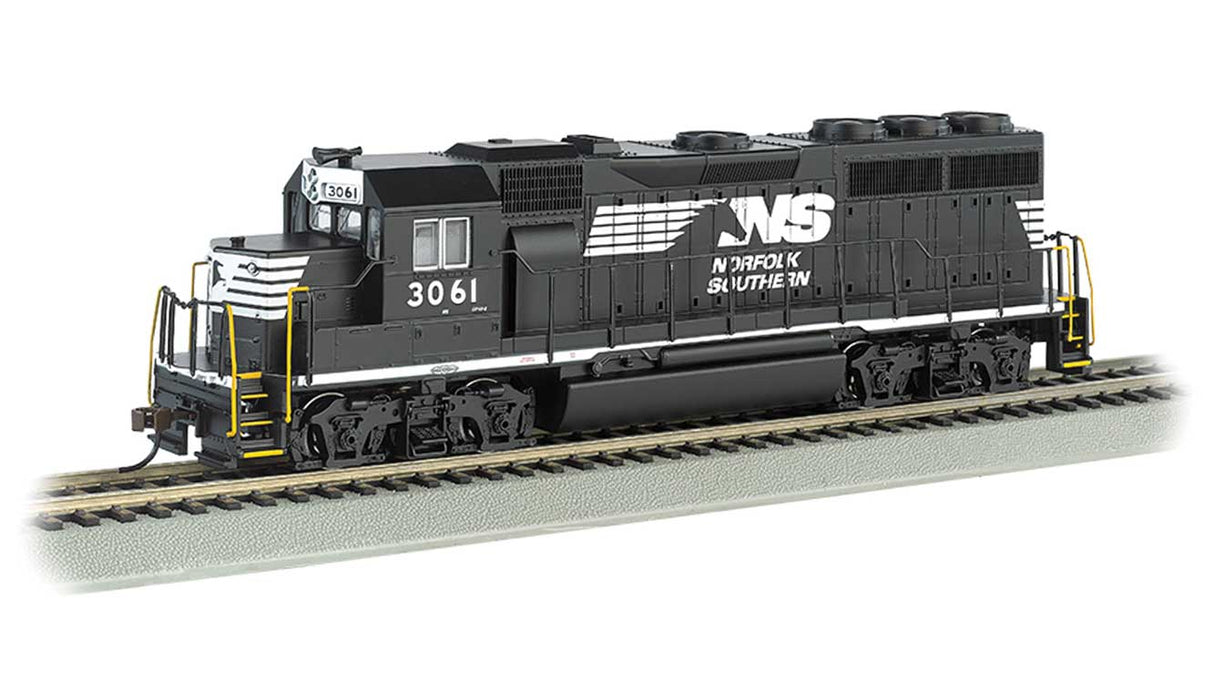 EMD GP40 - Sound and DCC -- Norfolk Southern #3061 (black, white, Horse Head Logo)