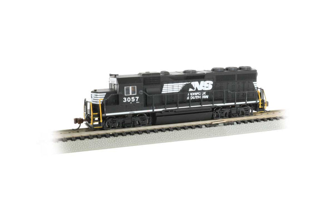 EMD GP40 - Econami Sound and DCC - Spectrum(R) -- Norfolk Southern 3057 (black, white, Horse Head Logo)