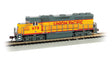 EMD GP40 - Econami Sound and DCC -- Union Pacific #678 (Armour Yellow, gray, red)