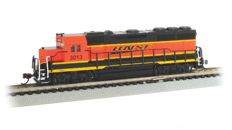 EMD GP40 - Econami Sound and DCC -- BNSF Railway #3013 (orange, black, Wedge Logo)