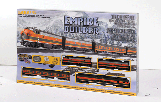 Empire Builder Train Set -- Great Northern