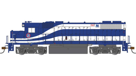 EMD GP38-2 - Sound and DCC -- Long Island #250 (blue, white, red, Bicentennial Logo)
