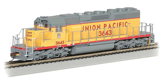 EMD SD40-2 - Standard DC -- Union Pacific #3643 (Armour Yellow, gray)