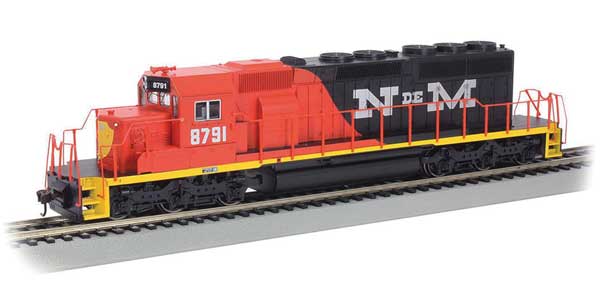 EMD SD40-2 - Standard DC -- Nacionales de Mexico 8791