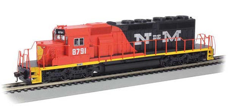EMD SD40-2 - Standard DC -- Nacionales de Mexico 8791