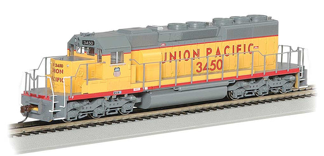 EMD SD40-2 w/DCC & Sound -- Union Pacific #3450 (Armour Yellow, gray, red)