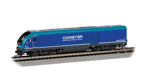 Siemens SC-44 Charger - Sound and DCC -- North County Transit District Coaster #5008 (blue, teal, white)