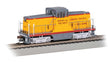 GE 44-Ton Switcher - Sound and DCC - Sound Value -- Union Pacific #D.S. 1399 (Armour Yellow, gray, red; "Serves all the West")