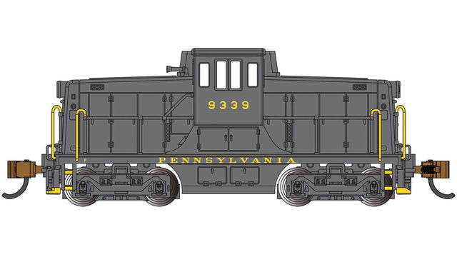 GE 44-Tonner - DCC -- Pennsylvania Railroad #9339 (Brunswick Green)