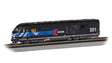 Siemens ALC-42 Charger - Econami(TM) Sound and DCC -- Amtrak #301 (Day One Scheme; black, blue, red; Arrow, 50th Anniversary Logo)