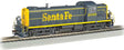 Alco RS3 - Sound and DCC - Sound Value -- Santa Fe (blue, yellow)