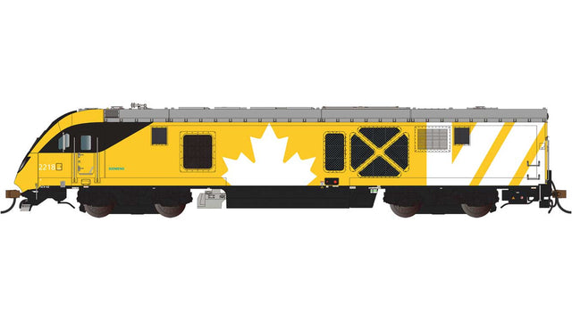 Siemens SCV-42 Charger - WowSound(R) and DCC -- Via Rail Canada #2218 (Lumi Scheme, yellow, white, gray)