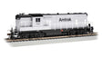 EMD GP7 - Standard DC -- Amtrak #760 (MOW Scheme; silver, black)