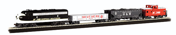 Thoroughbred Train Set -- Norfolk Southern