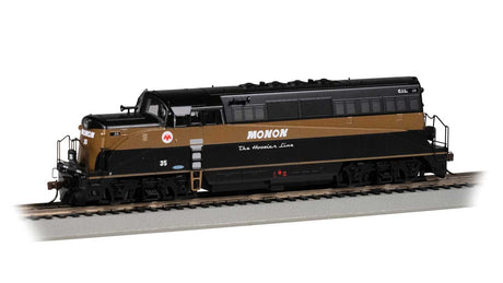 EMD BL2 - DCC -- Monon #35 (black, gold)