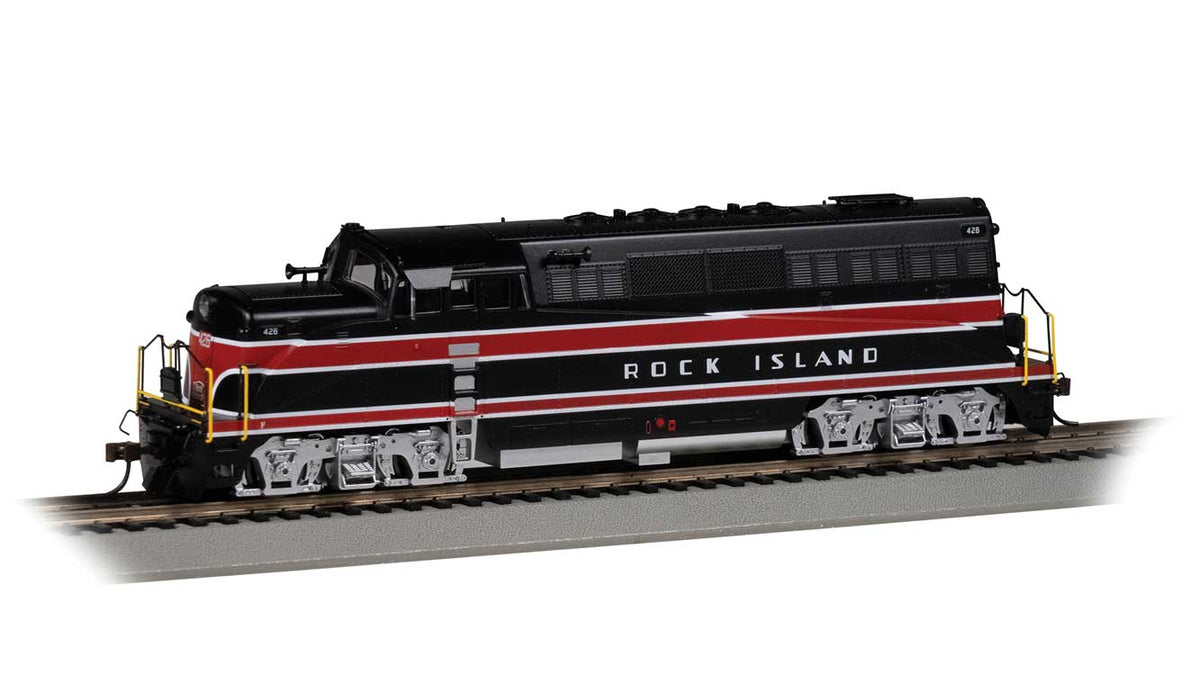 EMD BL2 - DCC -- Rock Island #426 (black, red, white)