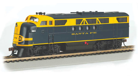 EMD FT-A - Standard DC -- Santa Fe (blue, yellow)