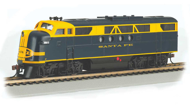 EMD FT-A - Standard DC -- Santa Fe (blue, yellow)